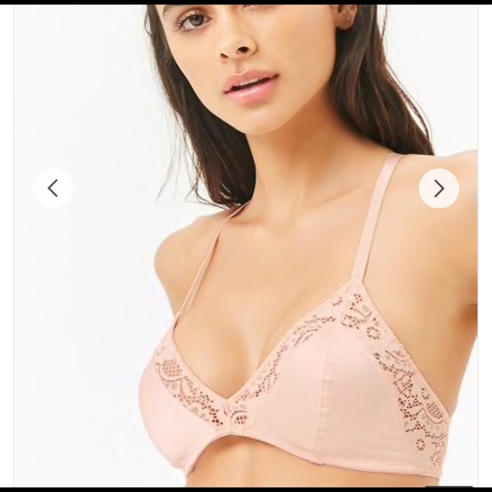 Forever 21 blush bralette tags on, never been worn